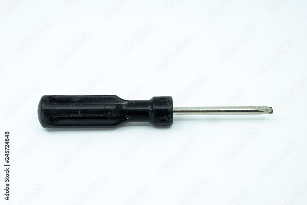 Screwdriver isolated on white background Screwdriver isolated on white background