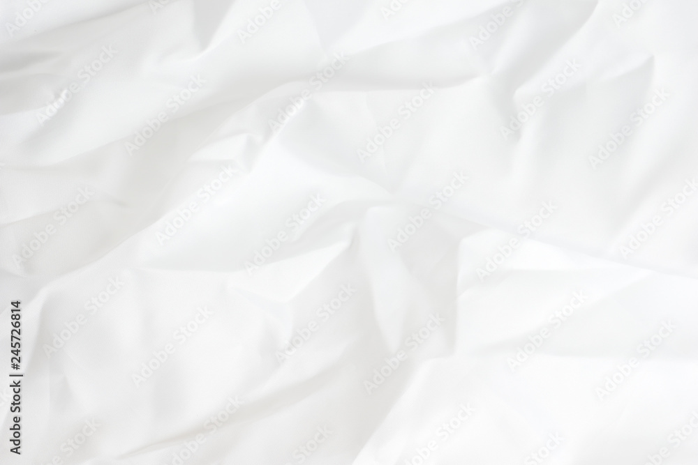 white fabric cloth background texture