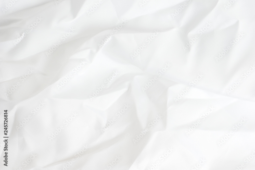 Obraz premium white fabric cloth background texture