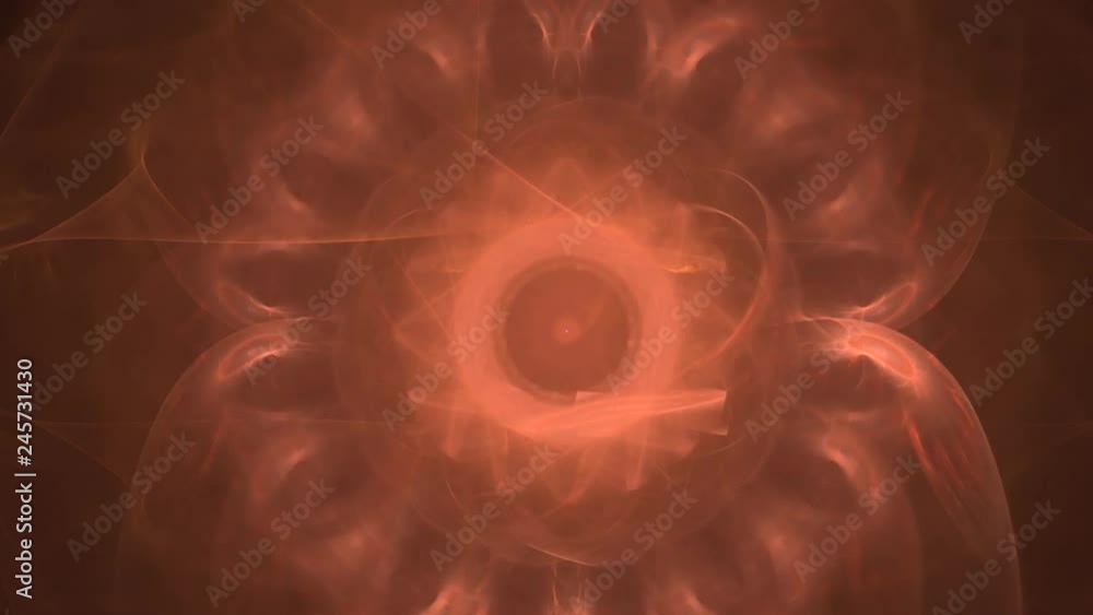 Abstract fractal forms morph and oscillate (Loop) Abstract fractal forms morph and oscillate (Loop)