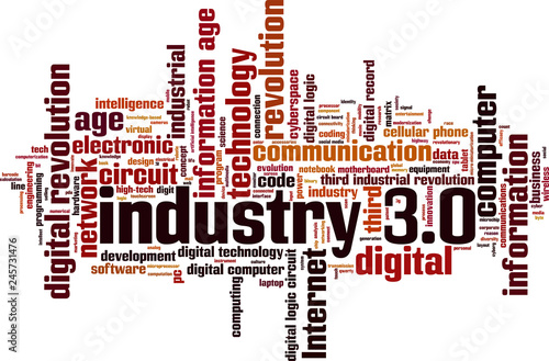 Industry 3.0 word cloud