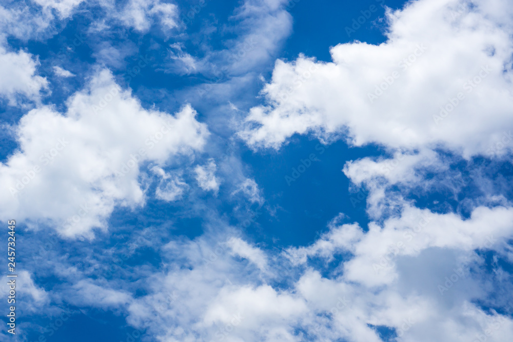 Beautiful blue Sky and white clouds background texture Beautiful blue Sky and white clouds background texture