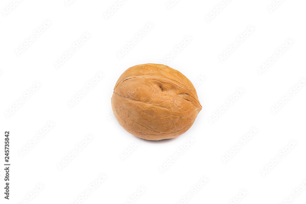 Walnut isolated on a white background Walnut isolated on a white background