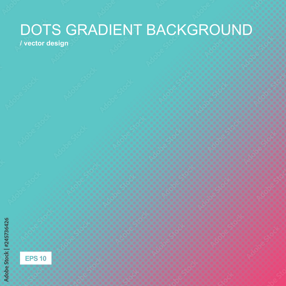 Color gradient halftone background. Dots texture. Color gradient halftone background. Dots texture.