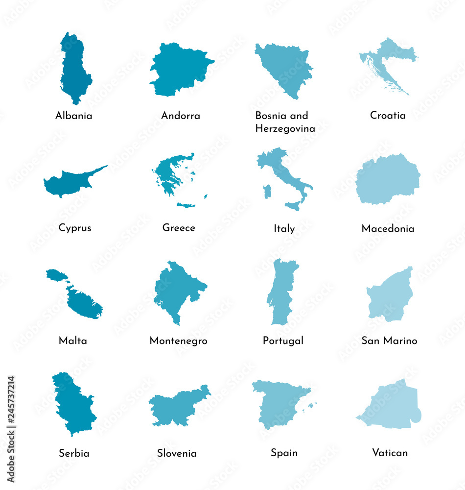 Southern Portugal map - Map of southern Portugal (Southern Europe - Europe)