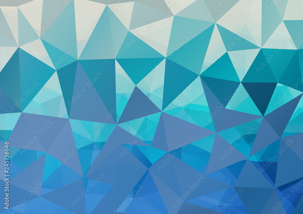 Multicolor polygonal illustration, which consists of triangles. Multicolor polygonal illustration, which consists of triangles.