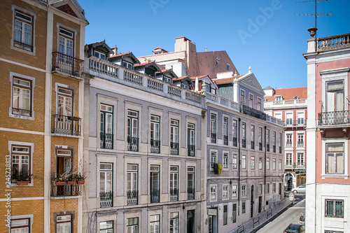 Typical houses in Lisbon