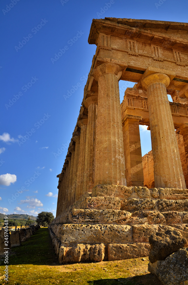 The Valley of the Temples is an archaeological site in Agrigento, Sicily, Italy.