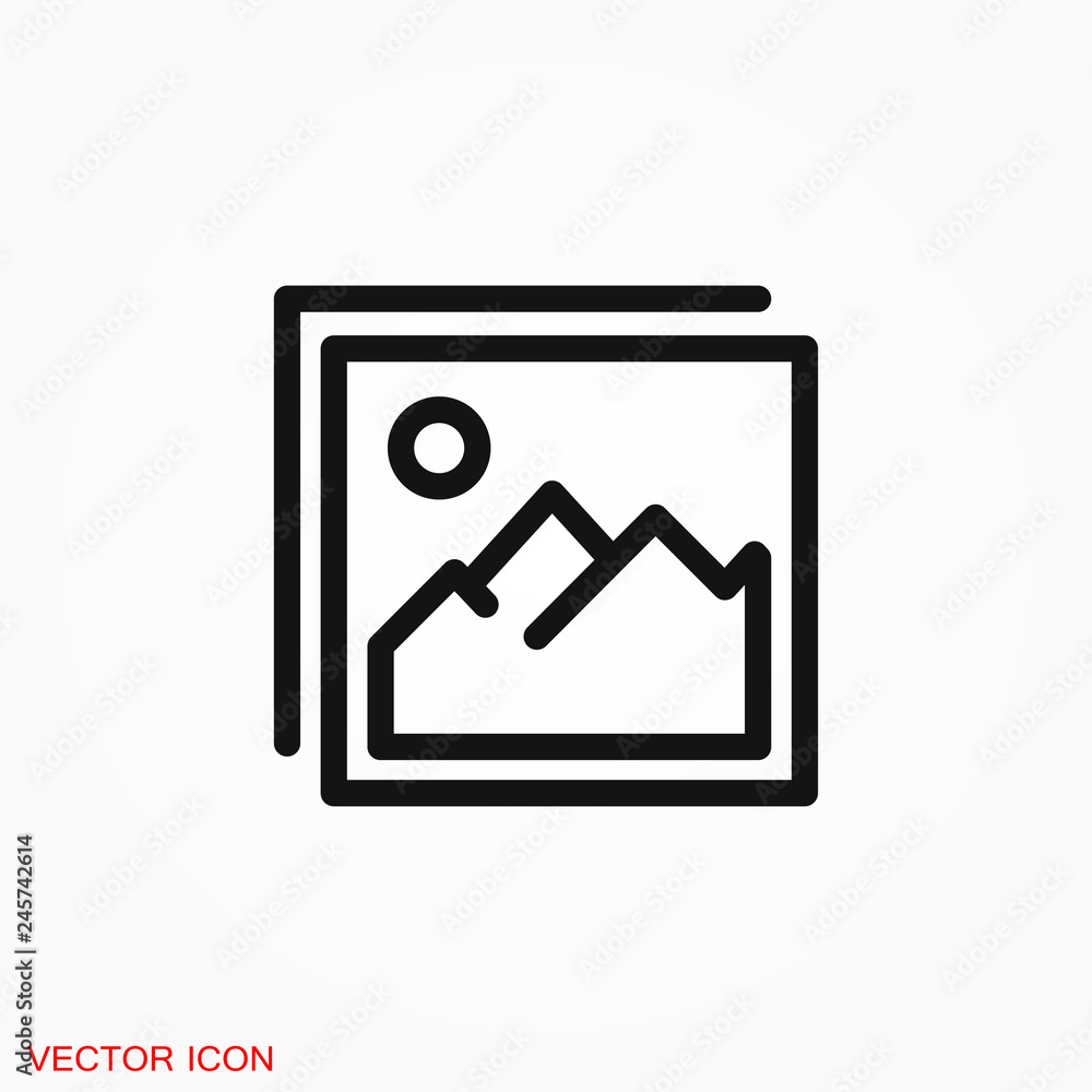 Image icon logo, illustration, vector sign symbol for design Image icon logo, illustration, vector sign symbol for design