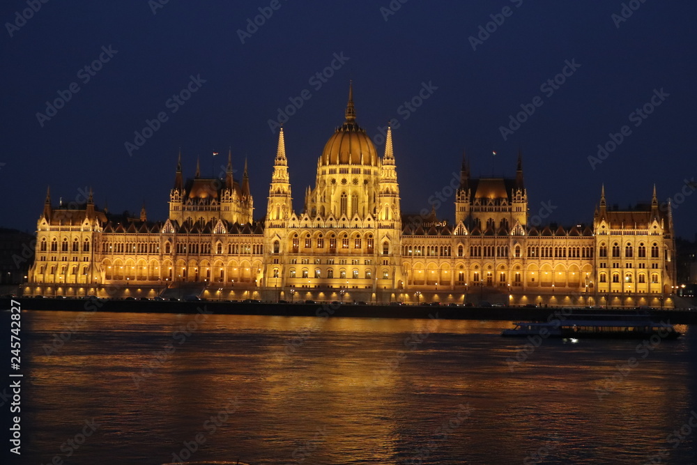 Budapest, hungarian parliament