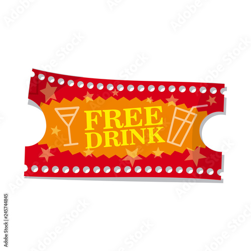 Isolated object of ticket and admission icon. Collection of ticket and event vector icon for stock.