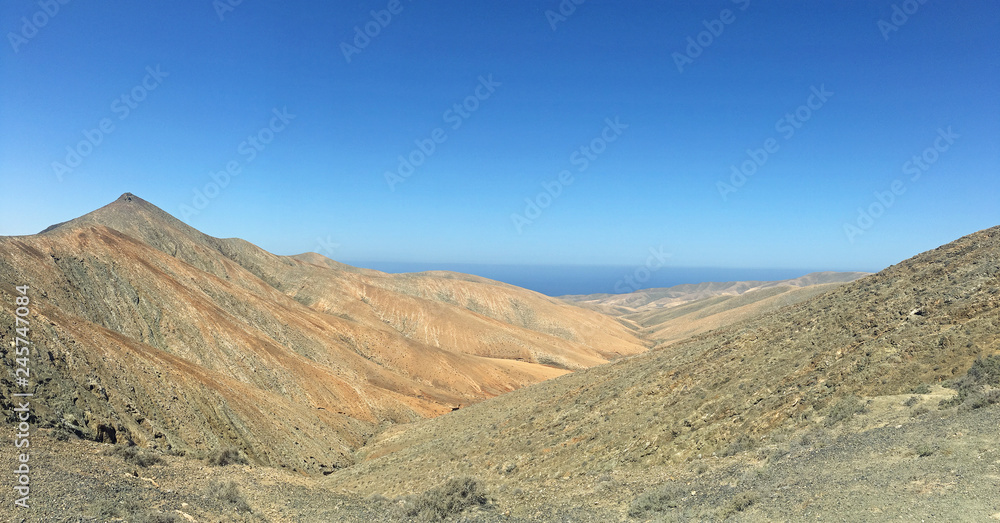 Gebirge auf Fuerteventura