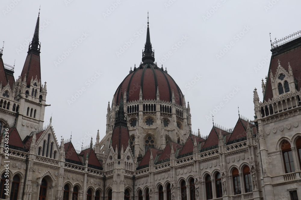 Fototapeta premium Hungarian parliament building