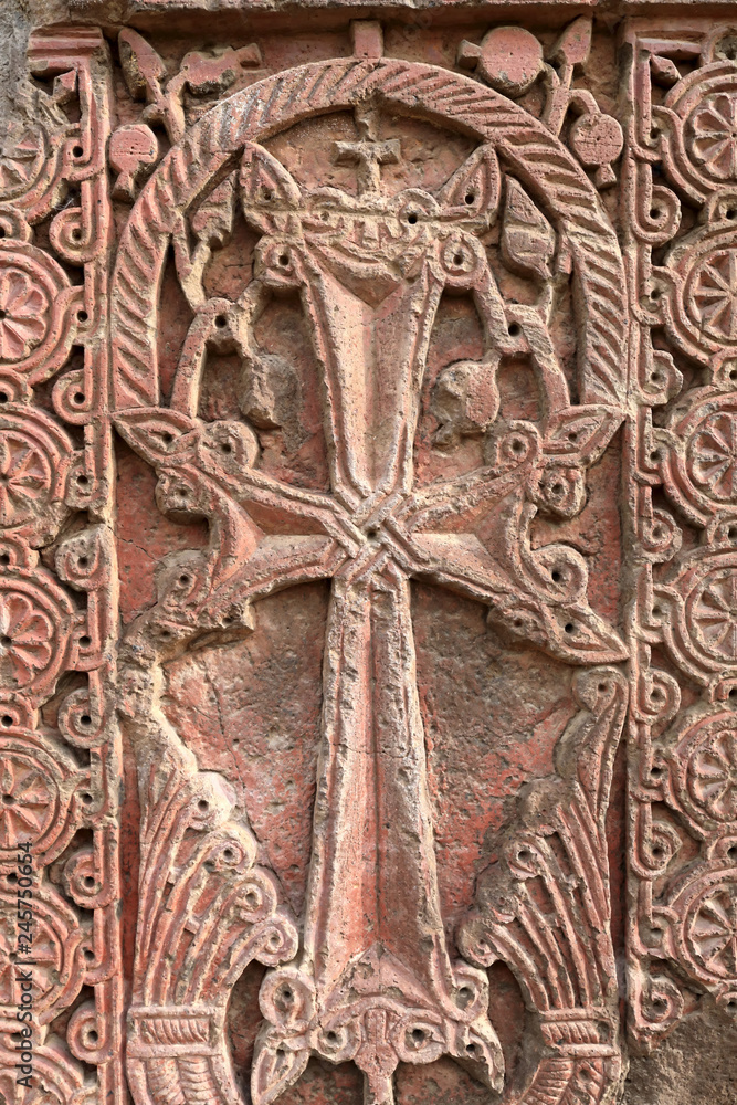 Armenian cross stone