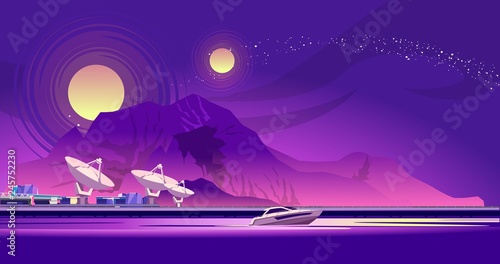 abstract city banner