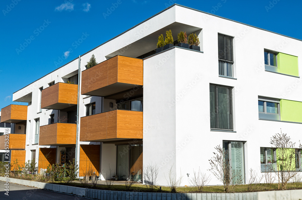 Obraz premium Modern apartment building