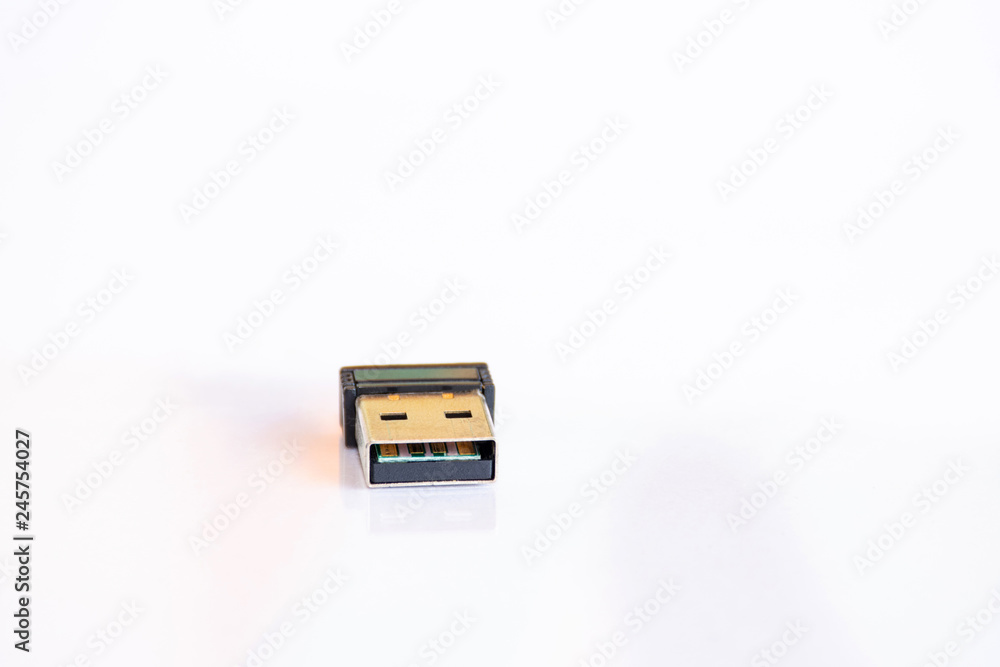 Isolated wireless USB on white background Isolated wireless USB on white background