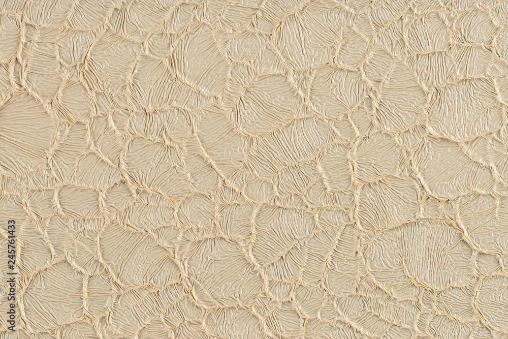 Cracked beige paint on the metal, backgrounds