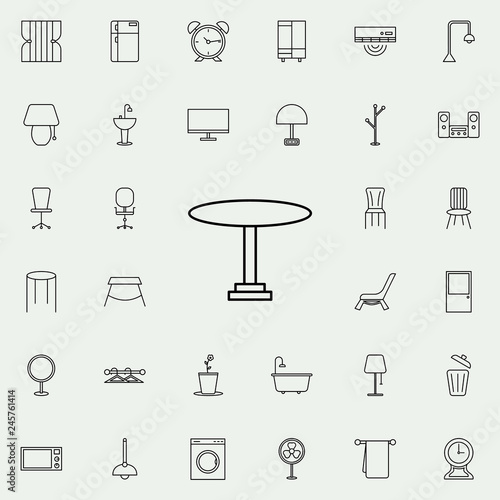wardrobe glyph icon. Furniture icons universal set for web and mobile