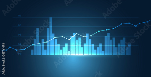 grafico economia, istogrammi, statistiche	