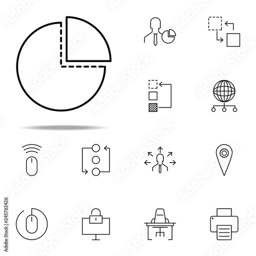 given information icon. business icons universal set for web and mobile