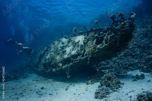Abu Galawa wreck in Red Sea, Fury Shoals, Egypt