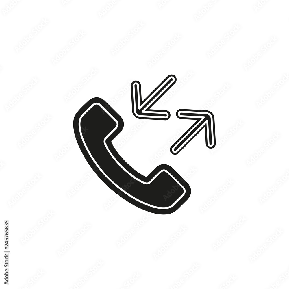 Phone sign icon- Call center, communication icon - Phone cell symbol Phone sign icon- Call center, communication icon - Phone cell symbol