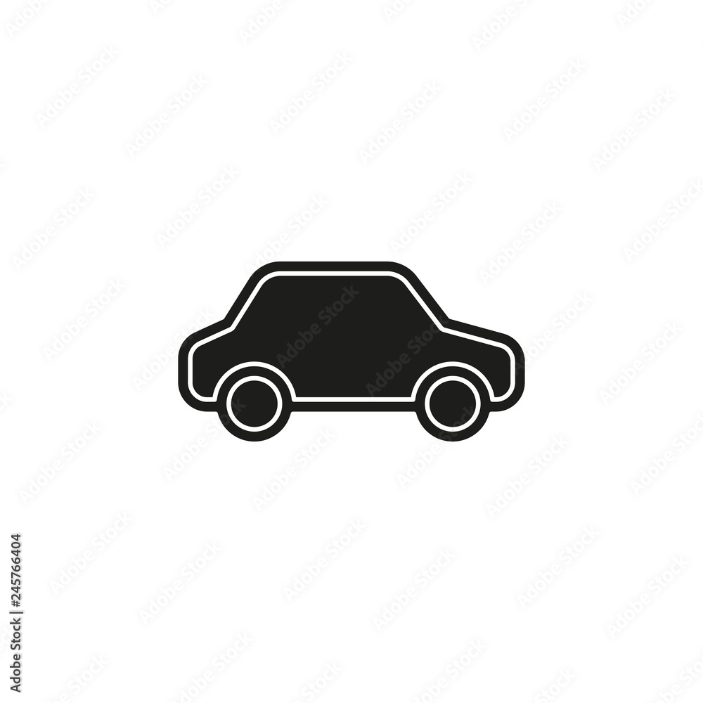 car illustration isolated - vector car