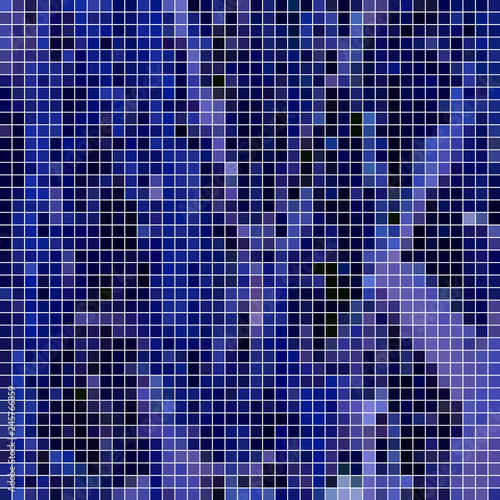 abstract vector square pixel mosaic background