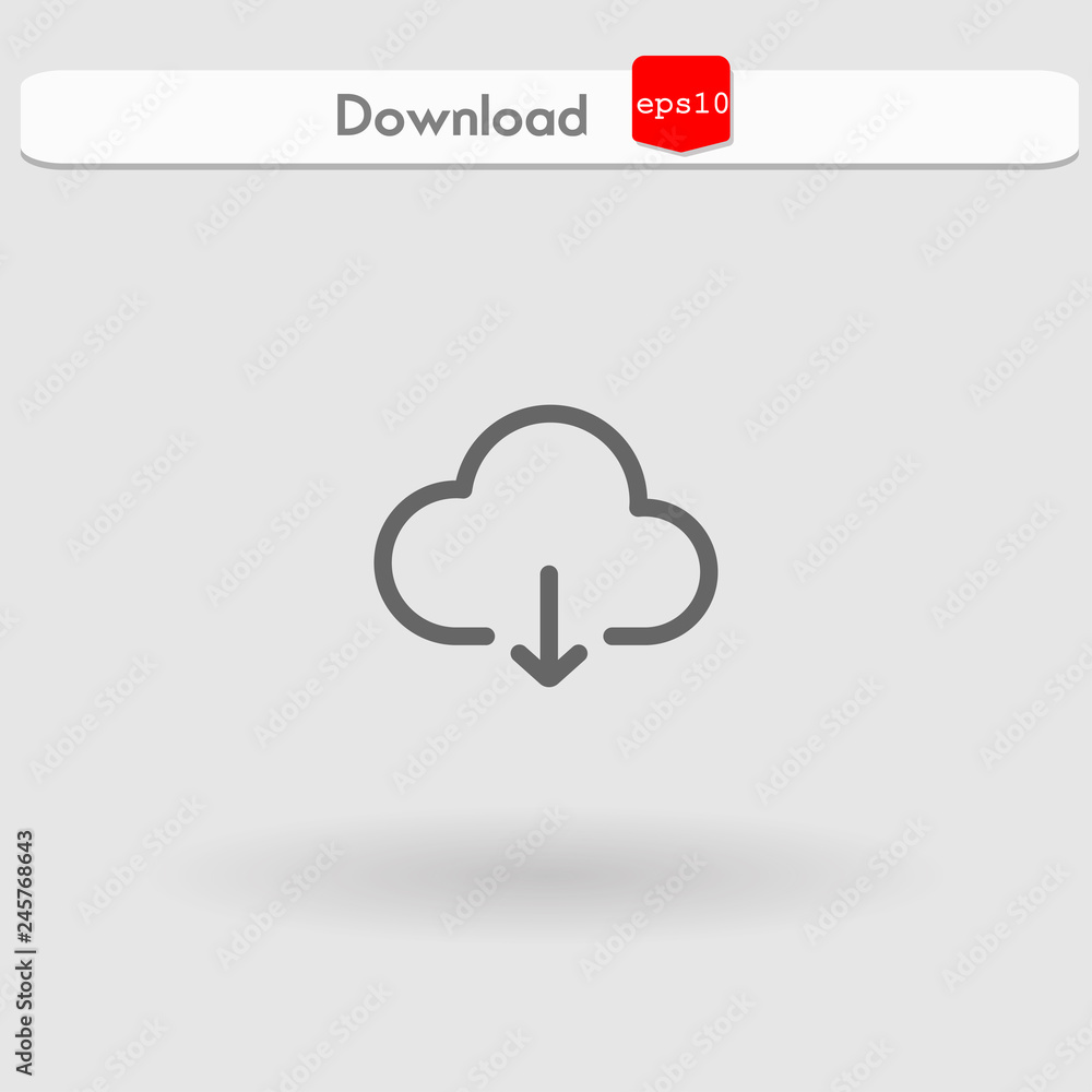 cloud computing vector icon cloud computing vector icon