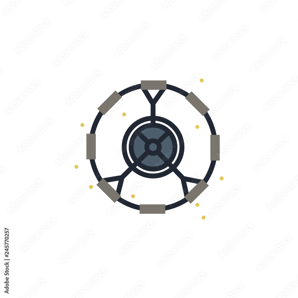 artificial, gravity, modulo colored icon. Element of space illustration. Signs and symbols icon can be used for web, logo, mobile app, UI, UX artificial, gravity, modulo colored icon. Element of space illustration. Signs and symbols icon can be used for web, logo, mobile app, UI, UX