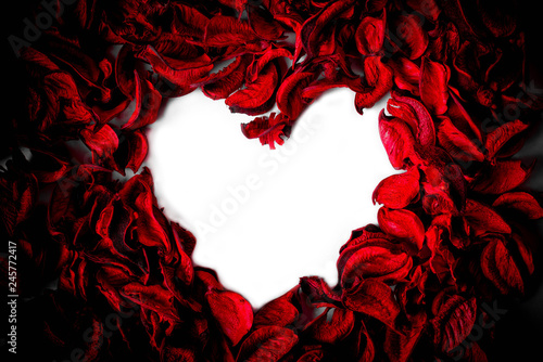 The concept of Valentine s Day is isolated on a white background