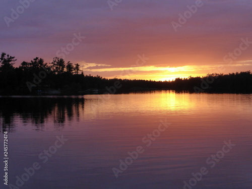 Canadian Sunset, Georgian Bay Ontario © Mary Baratto
