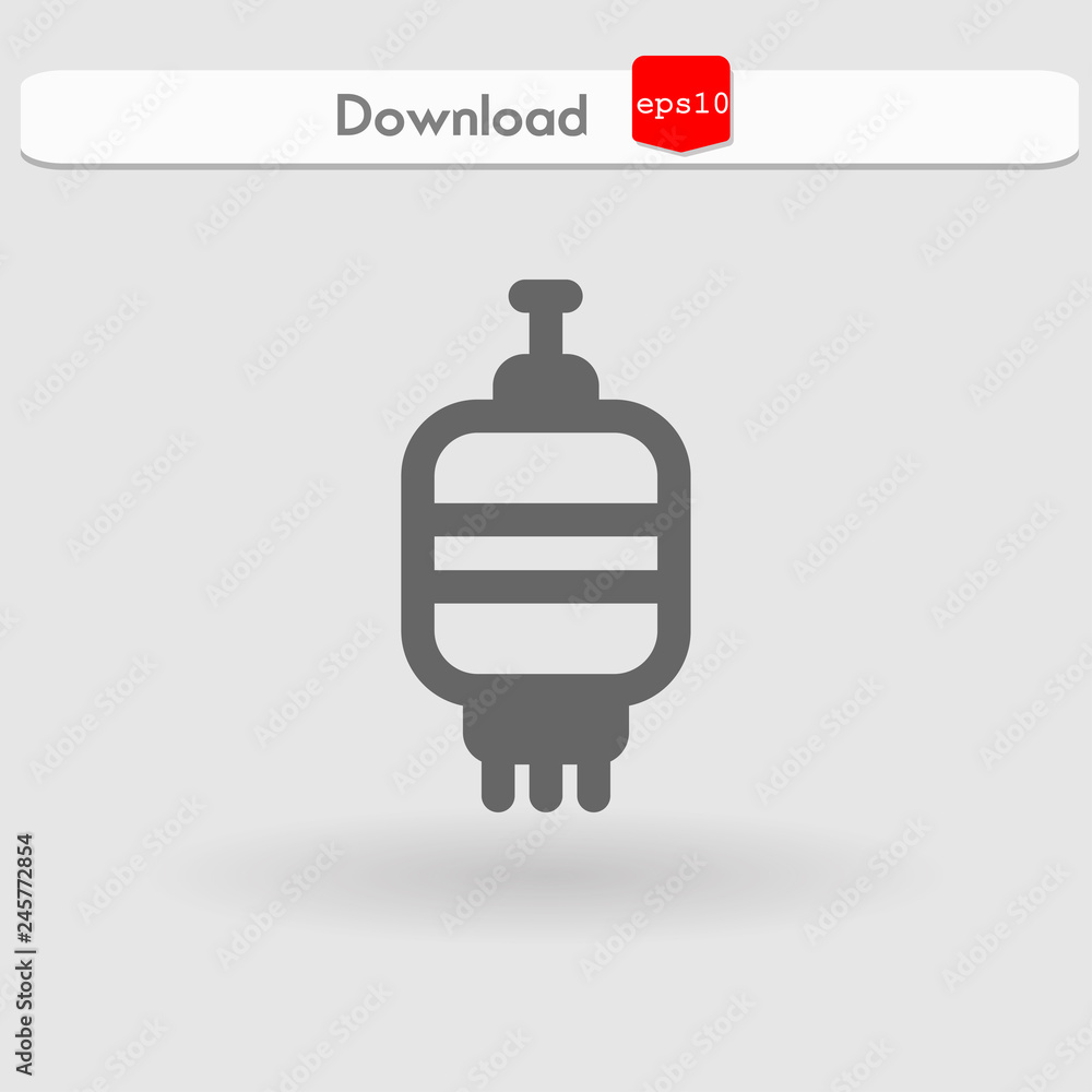 Obraz premium lantern vector icon