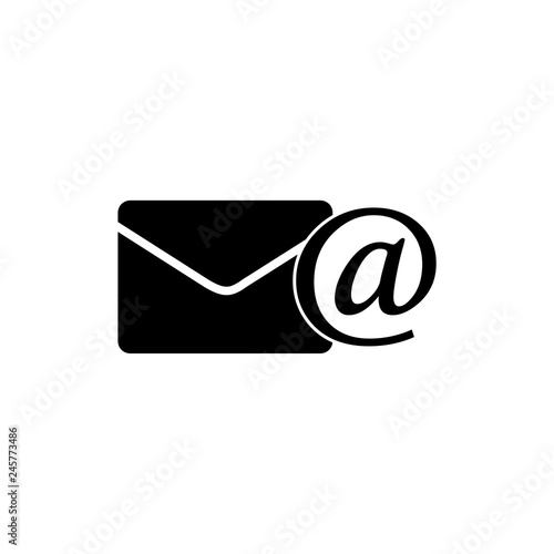 Email open, open email, read email icon or logo