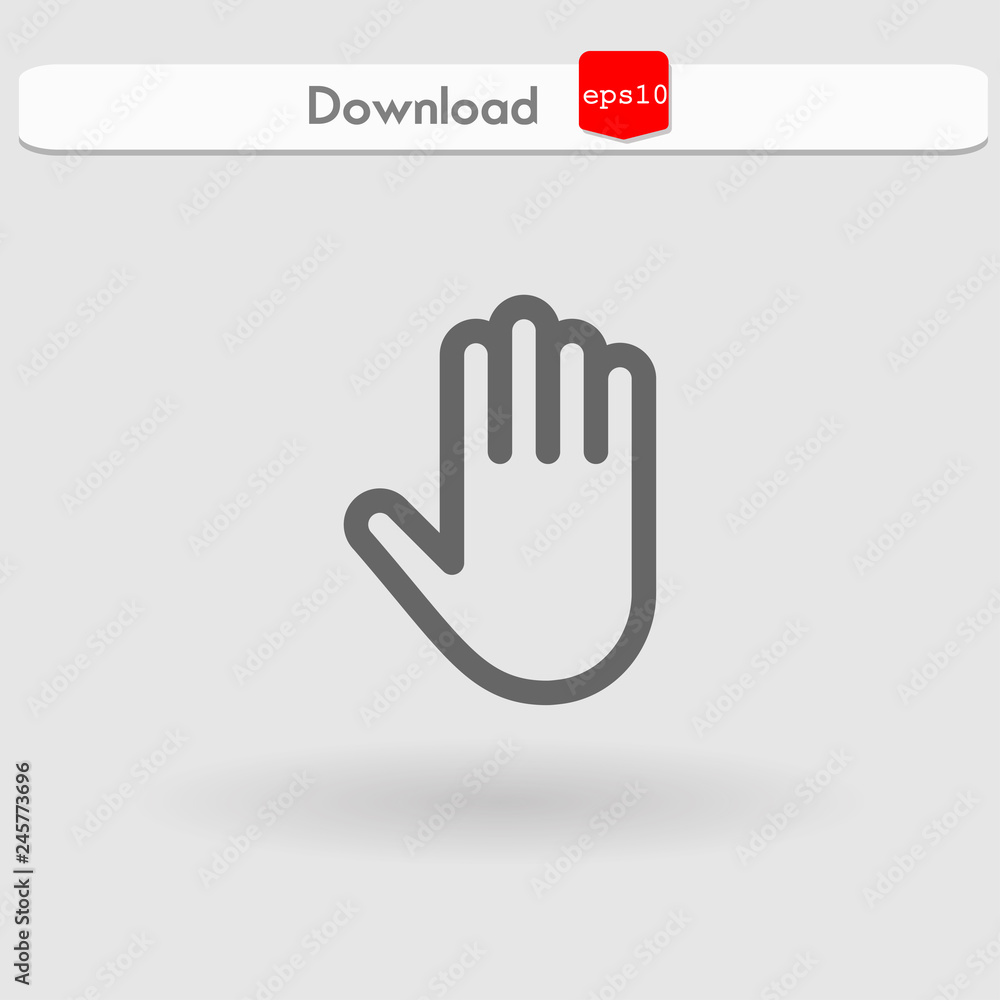 Fototapeta premium cancer vector icon