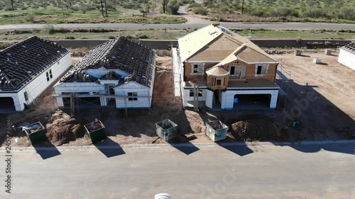 Home construction site