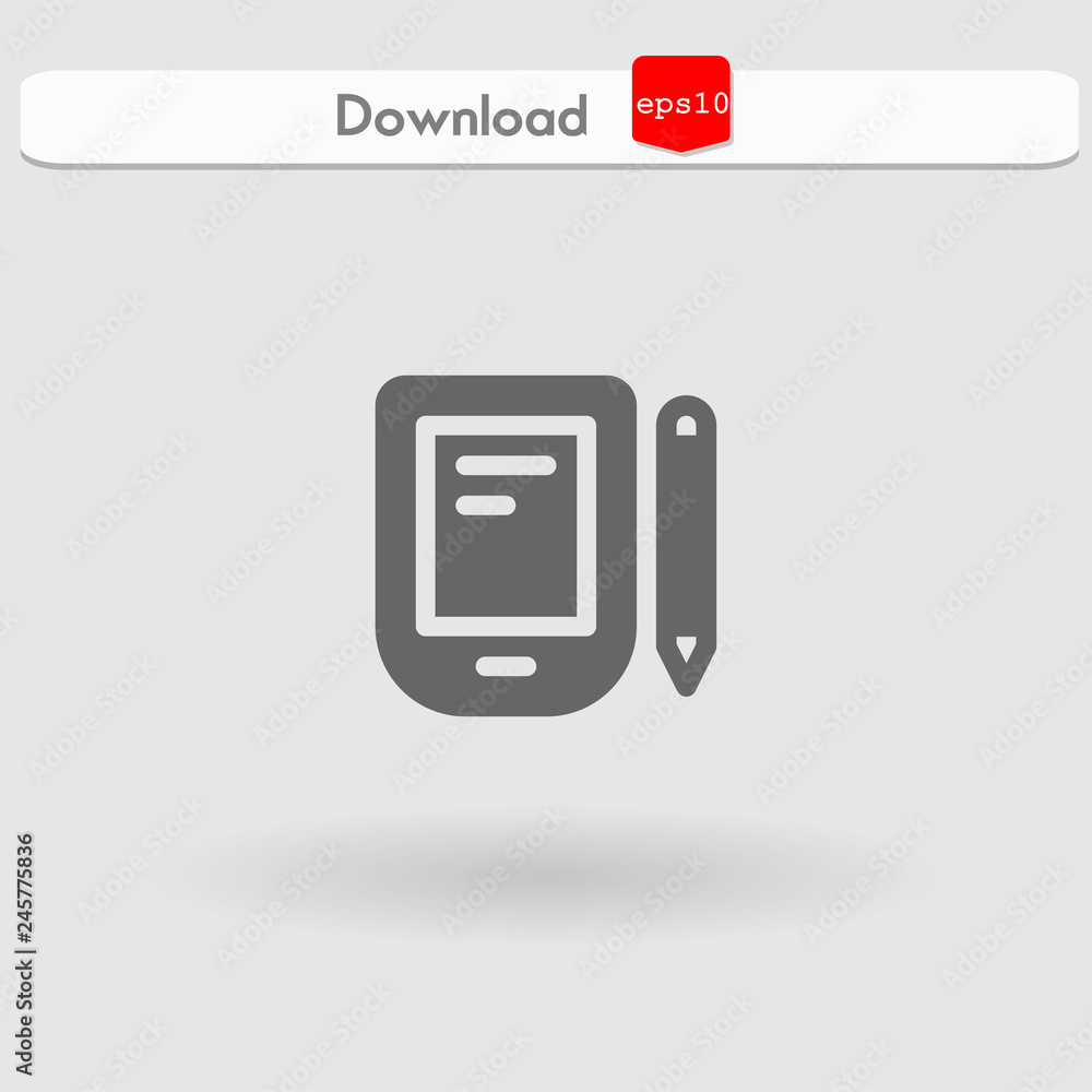 pda vector icon pda vector icon