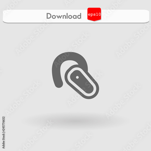 headphone vector icon