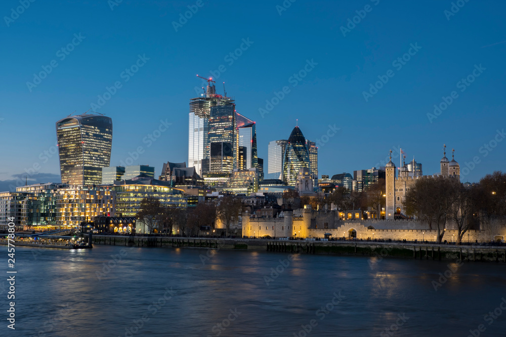 europe, UK, England, London, City skyline Tower