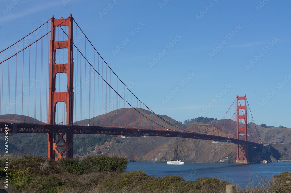 Fototapeta premium California Golden Gate Bridge