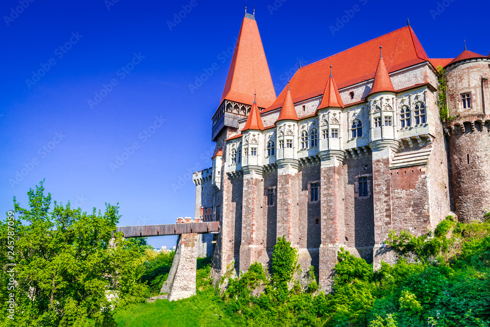 Corvin Castle, Transylvania in Romania