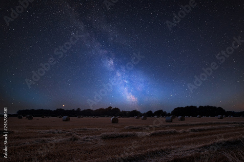 Vibrant Milky Way composite...