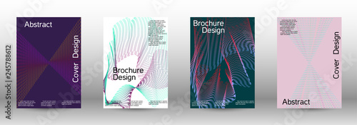 Minimal vector cover design with  linear waves.