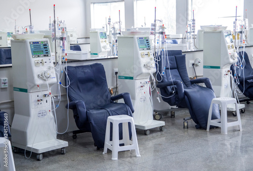 hemodialysis room equipment photo