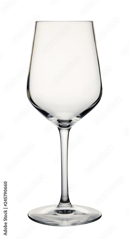 Empty glass wine isolated on white background. Empty glass wine isolated on white background.