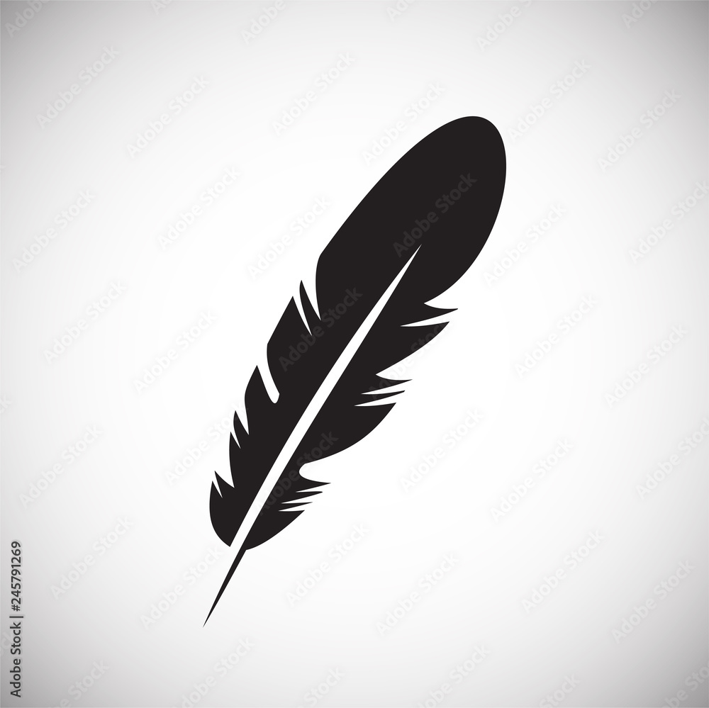 Feather icons set on white background for graphic and web design, Modern simple vector sign. Internet concept. Trendy symbol for website design web button or mobile app Feather icons set on white background for graphic and web design, Modern simple vector sign. Internet concept. Trendy symbol for website design web button or mobile app