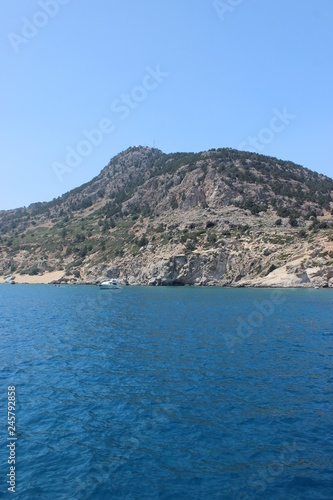 view of an island in sea
