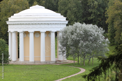 Architectural building in the historical Park