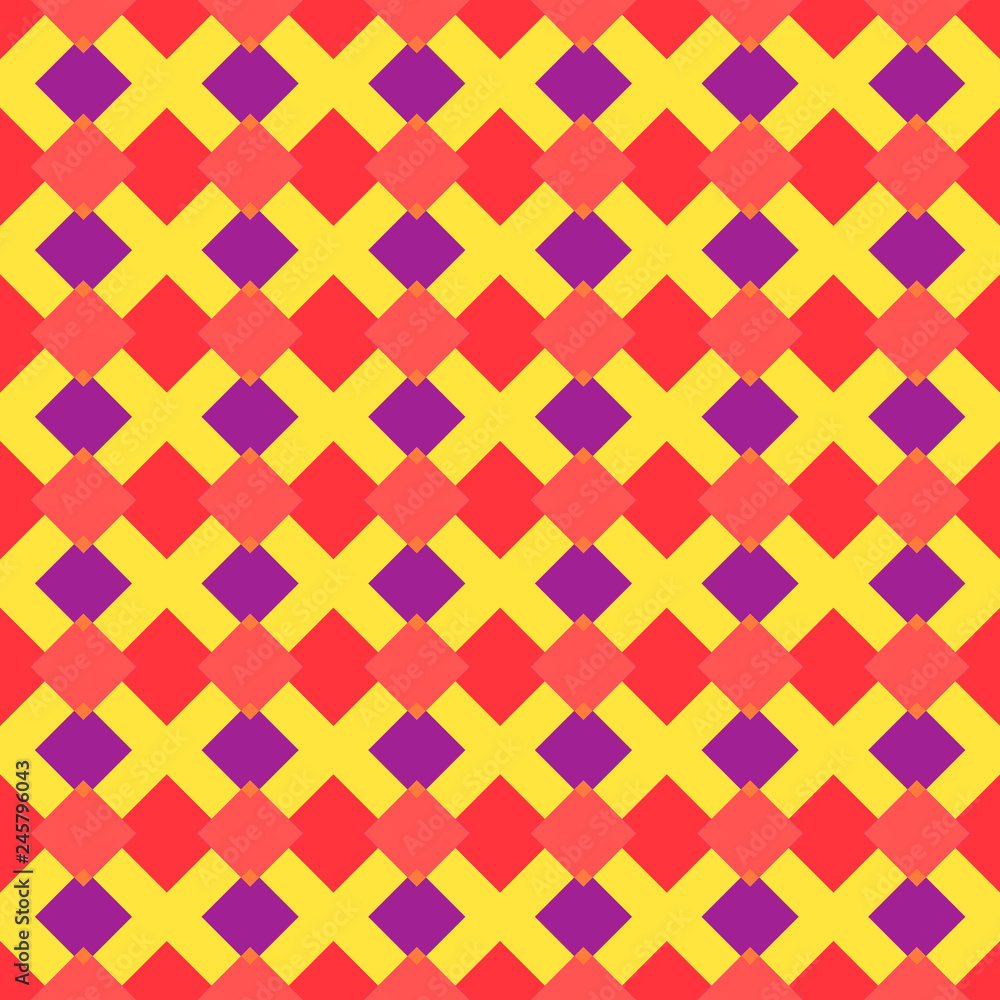 Seamless pattern background from a variety of multicolored squares. Seamless pattern background from a variety of multicolored squares.